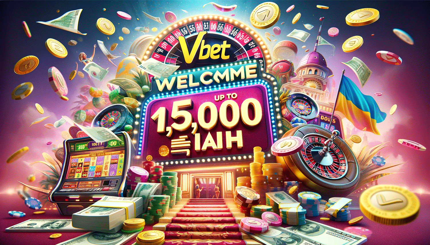 VBET казино Україна вітальний бонус